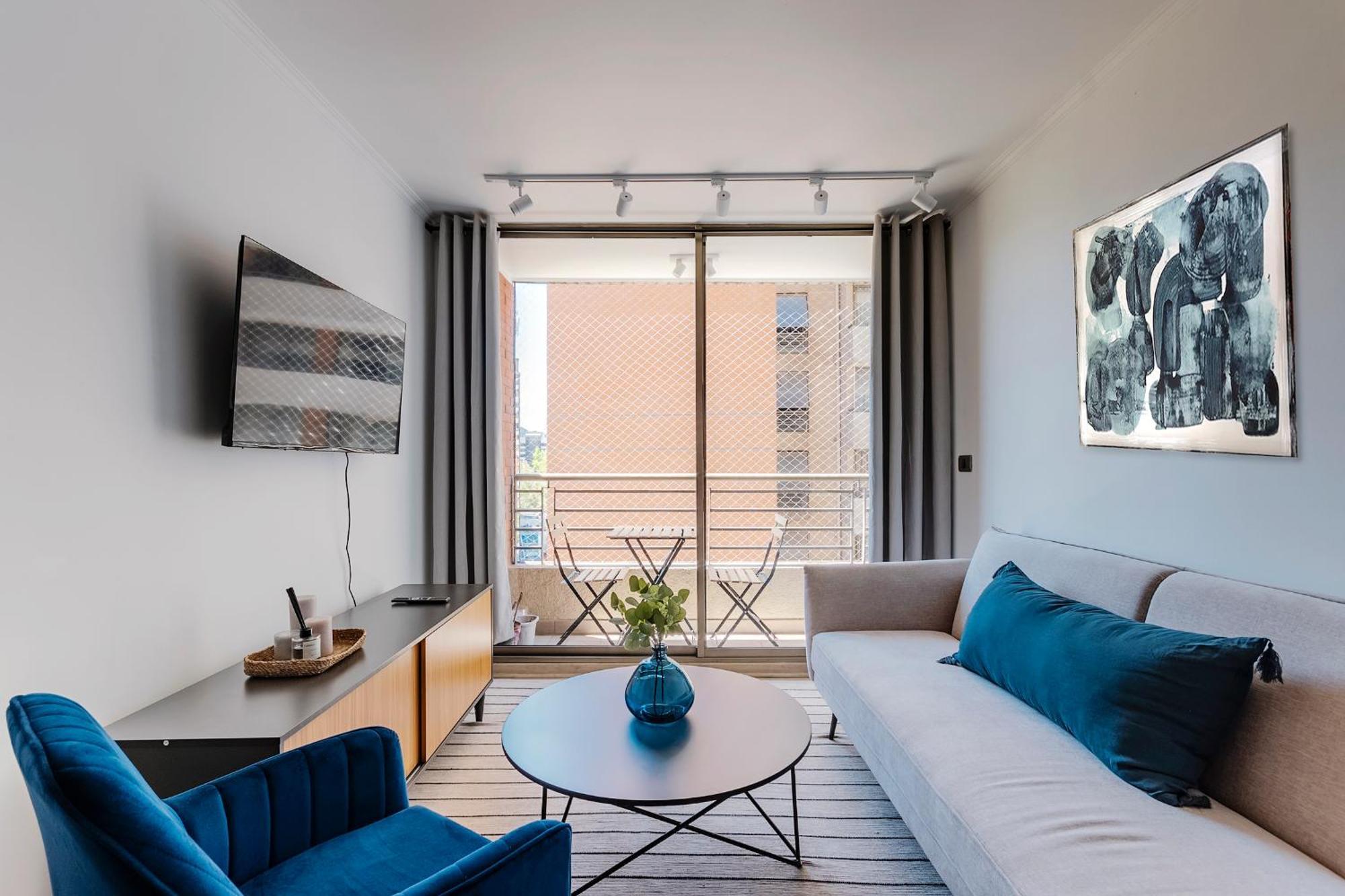 Departamento Con Terraza En El Corazon De Providencia *