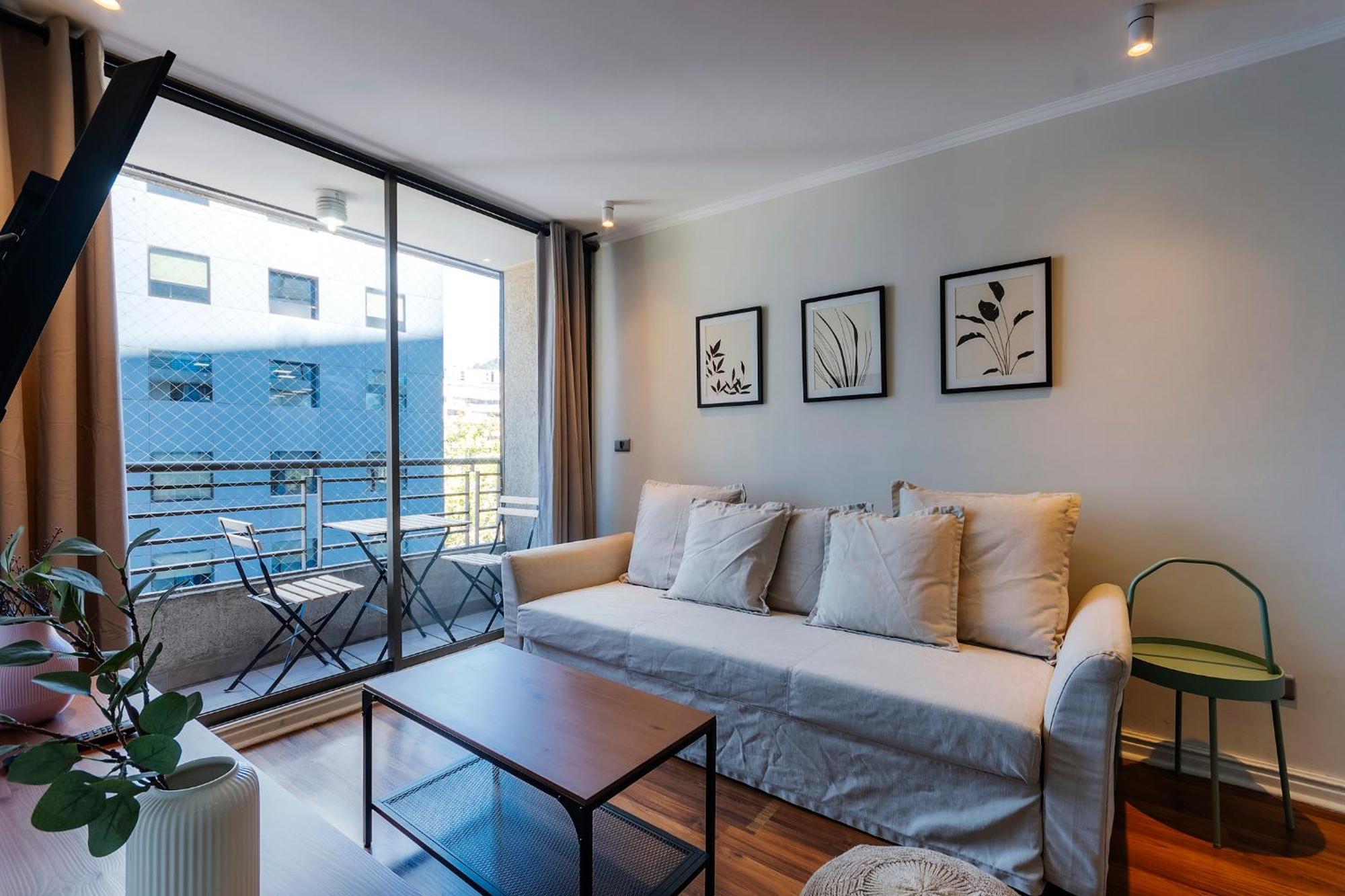 Apartamento Departamento Con Terraza En El Corazon De Providencia